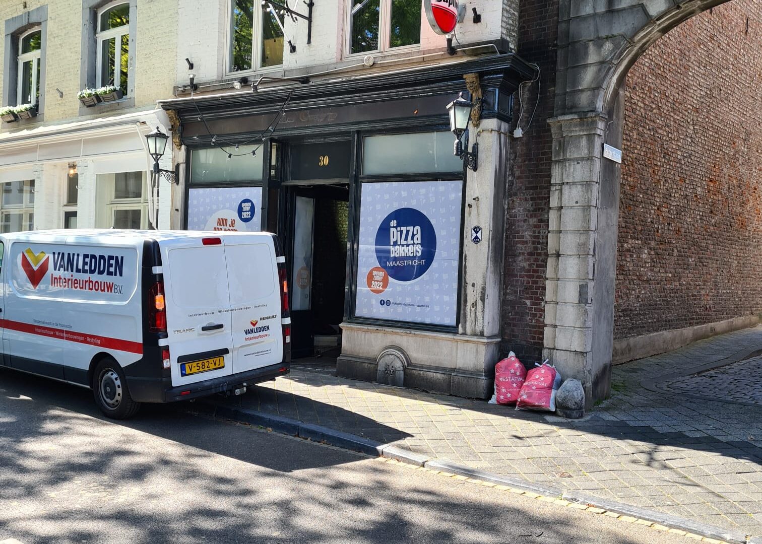 De Pizzabakkers, Maastricht - Turn-key realisatie van een restaurant