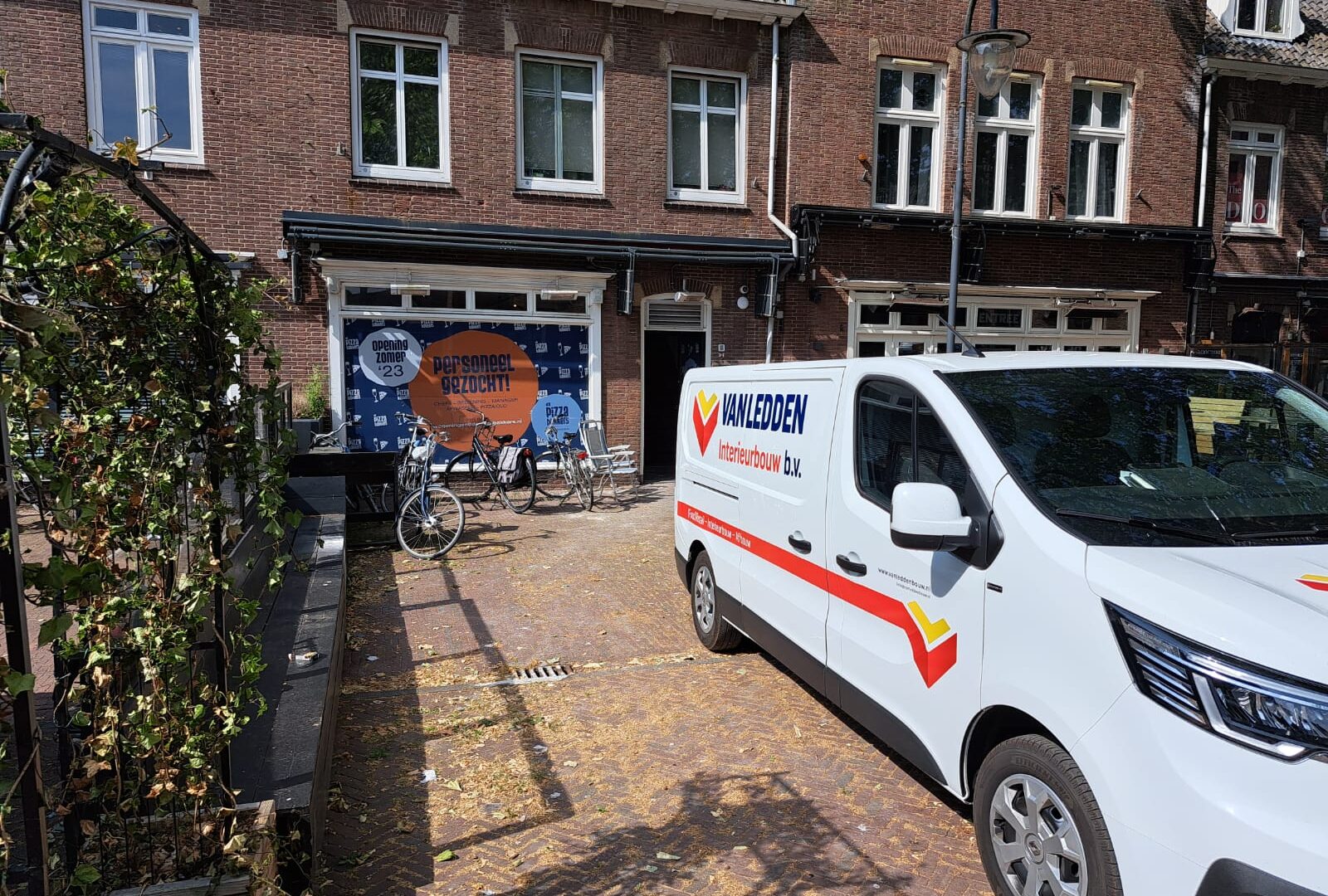 Turn-key verbouwing van een horecagelegenheid - De Pizzabakkers, Wageningen